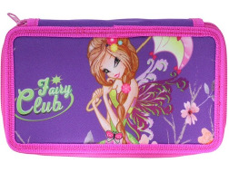 Пенал 2-яр, пустий, "Fairy Club" 210/230D PL, 99505, CLASS
