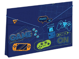 Папка YES пласт. на резинці 38*25см "GAME"