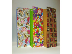 Пакет паперовий 11,5*37*8,5см диз.18281, 18282, 18283				