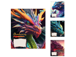 А5/18 кл. 1В Dragon, зошит учнів.