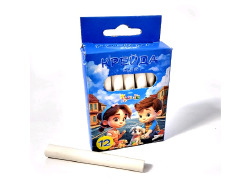 Крейда біла кругла 12шт. (діам.0,9см) Імп 825511