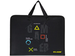 папка з ручками " Gamer", PP, 600 мкм, 350*255*45 мм,5633-25C,CLASS