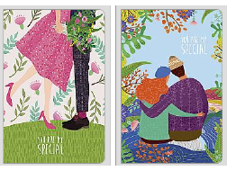 A6-IC-080-764K80 аркушів, інтегральна обкладинка, ламінація Soft Touch, клітинка