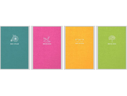 Блокнот "Student"/А6-IC-080-753/ А6/80арк. Інтегральна БЕЗ ЛІНІЙ ефалін-тиснення 70г/м2