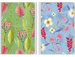 Блокнот для записів, інтегральна, А6/80арк., без лініювання, кремовий блок, 70г/м2, мат. ламінація +