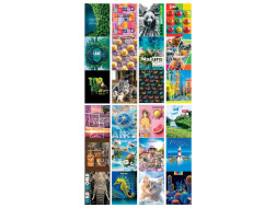 Блокнот А7 48арк# спіраль м'яка обкл, 14821