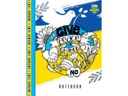 Блокнот, 56г, 7БЦ, 145х197мм, 64 арк, клітинка, Матова ламінація 22280