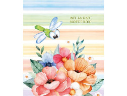 Блокнот, 60г,Інтегральний,104х124 мм, 64 арк.,клітинка, Матова ламінація, Вибірковий УФ-Лак 19289