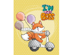 Блокнот, 60г,Інтегральний,104х124 мм, 96 арк.,клітинка, Матова ламінація, Вибірковий УФ-Лак 19323