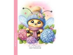 Блокнот, 80г, Інтегральний, 128х165 мм, 48 аркушів, чисті аркуші, Мат.лам. диз.24302