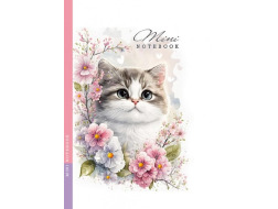 Блокнот,55г,105х165мм,48 аркушів,Інтеграл.переплет., Мат.лам. диз.23159#