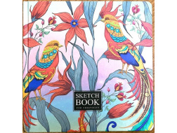 Скетчбук N9461, 200х200, 24арк. чисті аркуші