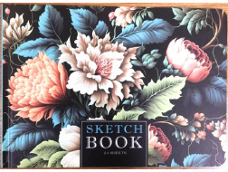 Скетчбук N9579, А5, 24арк.,чисті аркуші