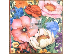 Скетчбук N9583, 200x200мм, 24арк.,чисті аркуші